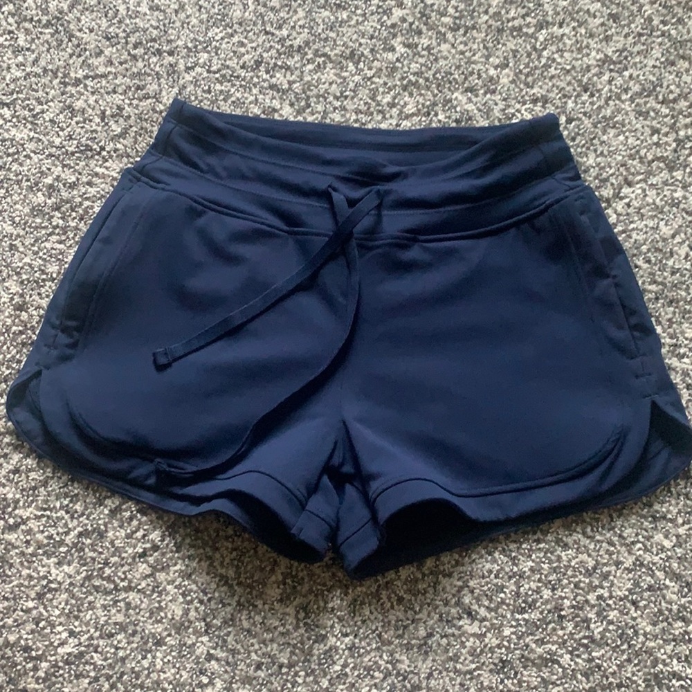 Zyia Navy Hybrid Shorts